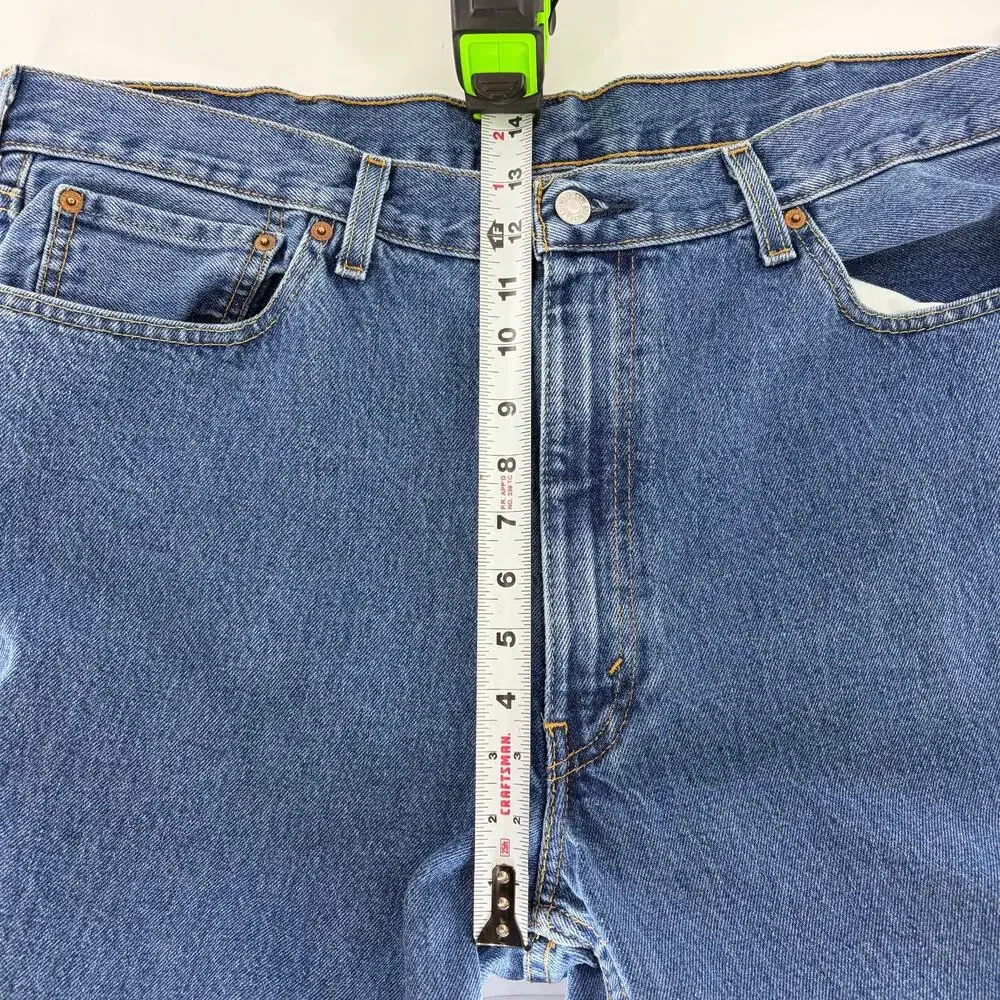 Levi's 550 Relaxed Fit Jeans Men's W40 L30 Medium Wash Denim